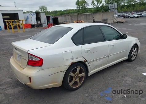 2008 Subaru Legacy 2.5I from USA, damaged, VIN 4S3BL616987216972